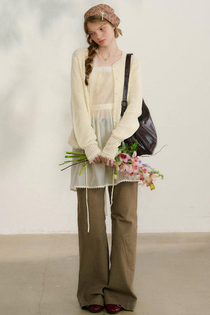 ストリートニットカーディガン