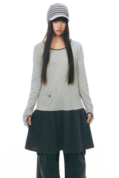 Y2Kロングスリーブワンピース