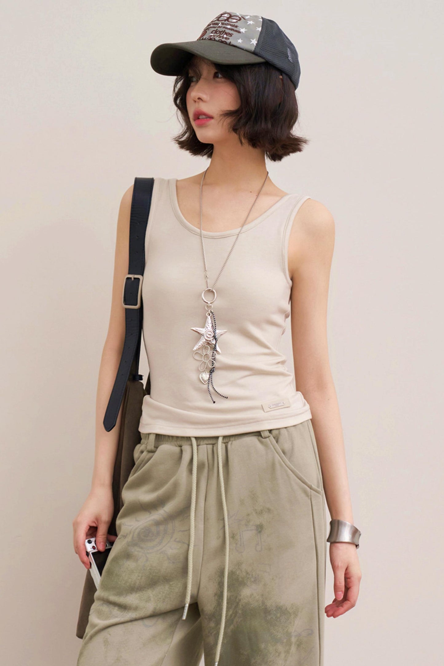 Reverse Slim Fit Tank Top