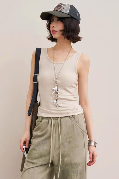 Reverse Slim Fit Tank Top