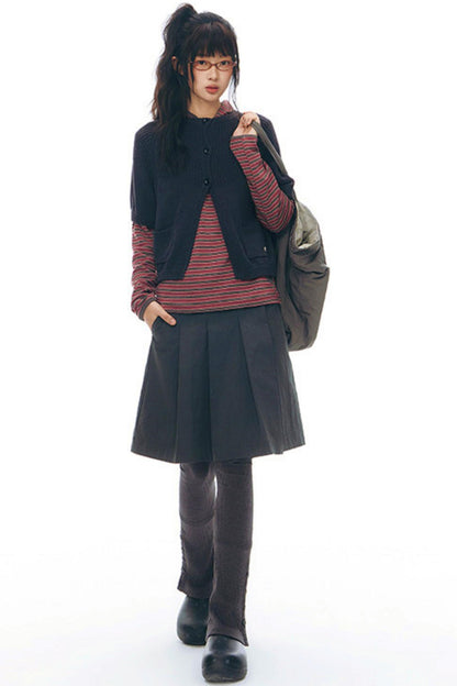 スリムスリットヘムレギンス