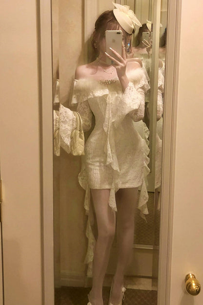 Retro Palace Lace Dress