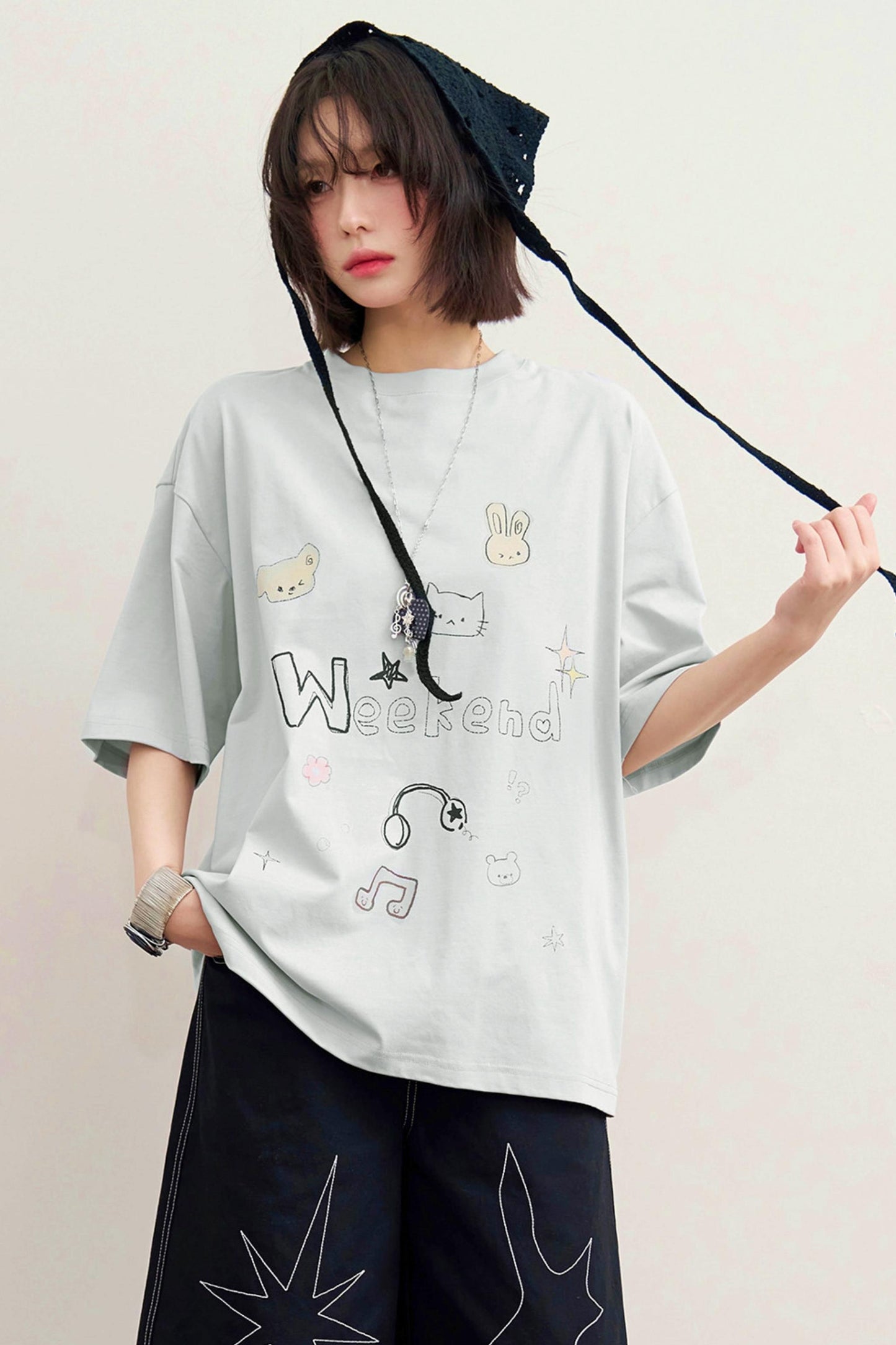 Cute Pet Paradise Loose Top