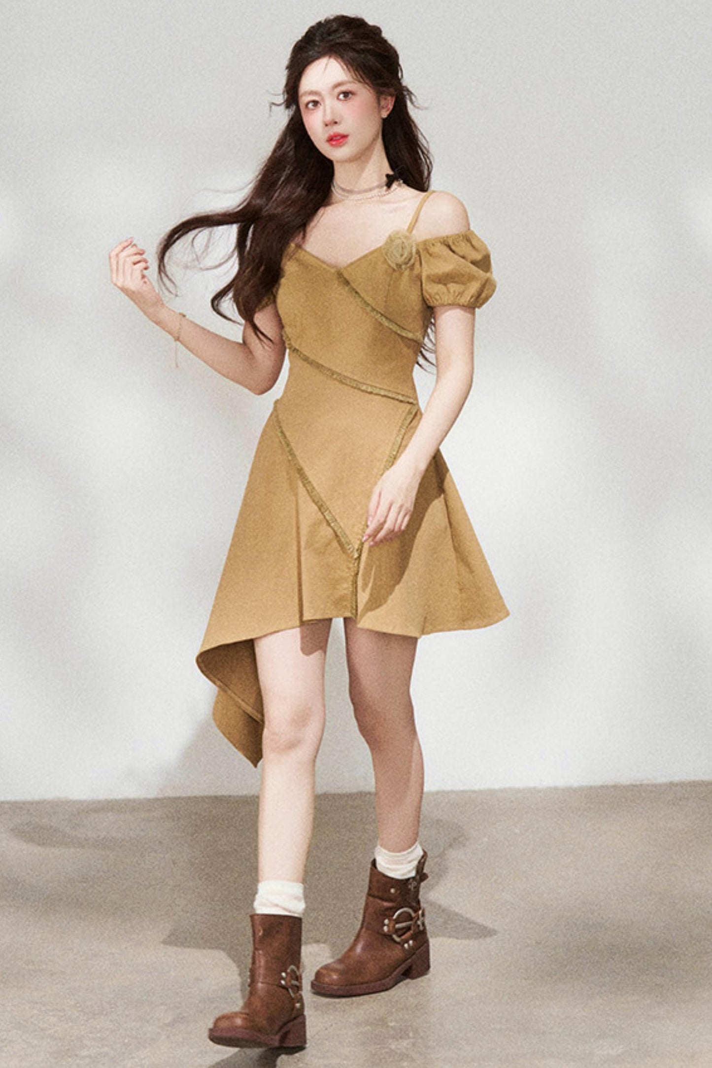 Elegant French Tassel Dress
