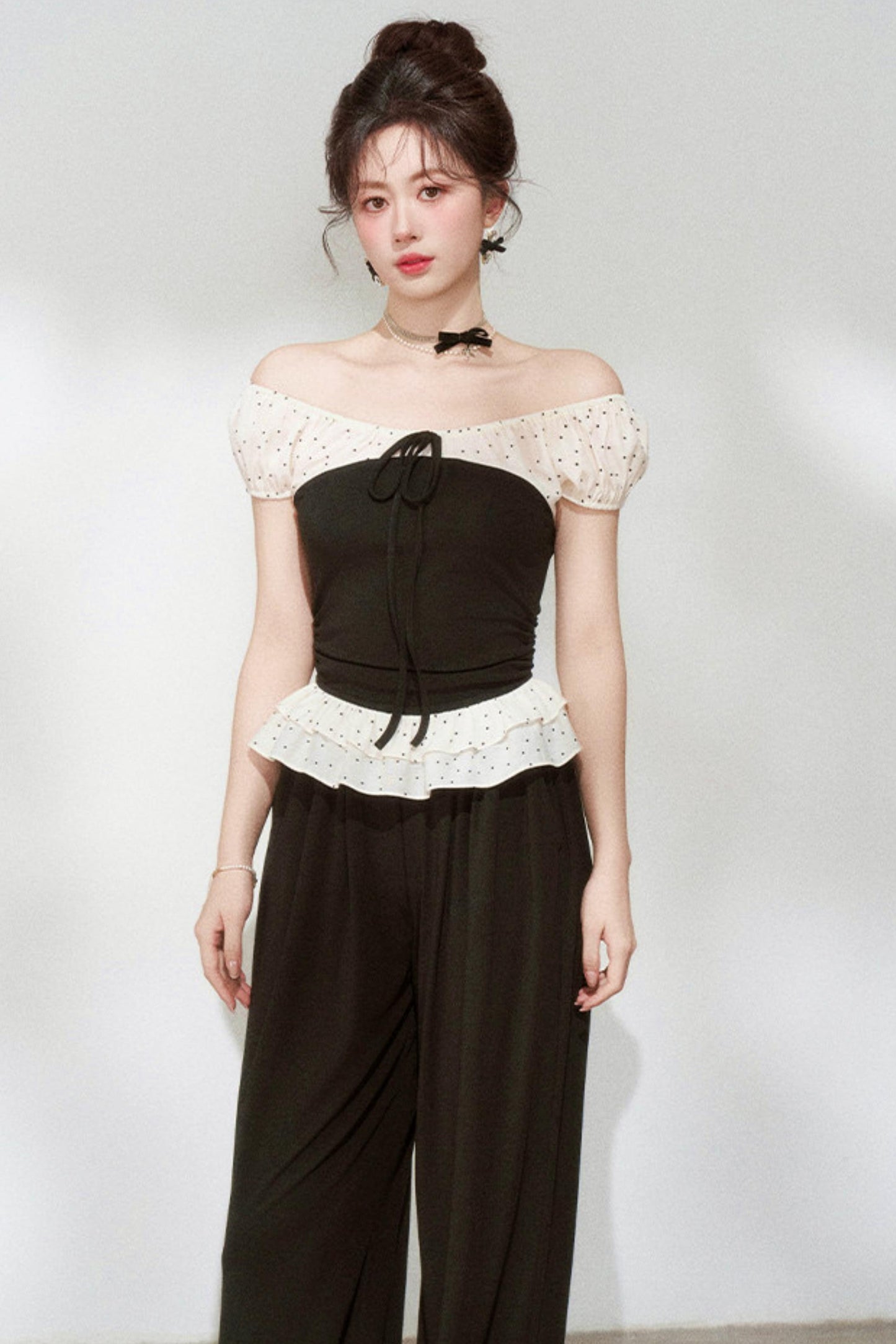 Off-Shoulder Top + Pants