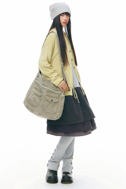 Vintage Patchwork Canvas Bag