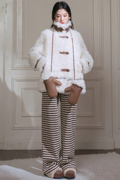 French Poodle Fur Coat