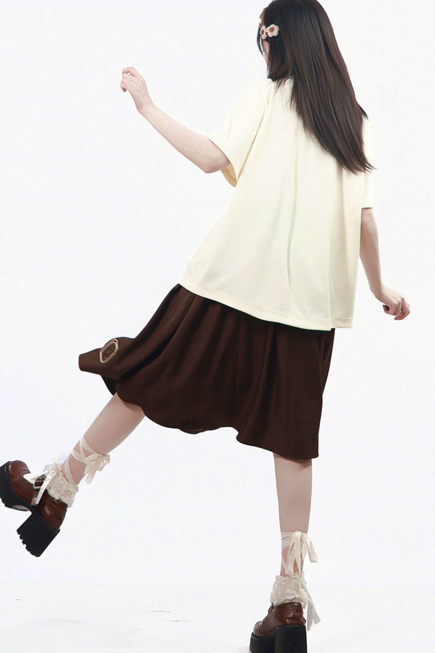 Ensemble uniforme thé au lait