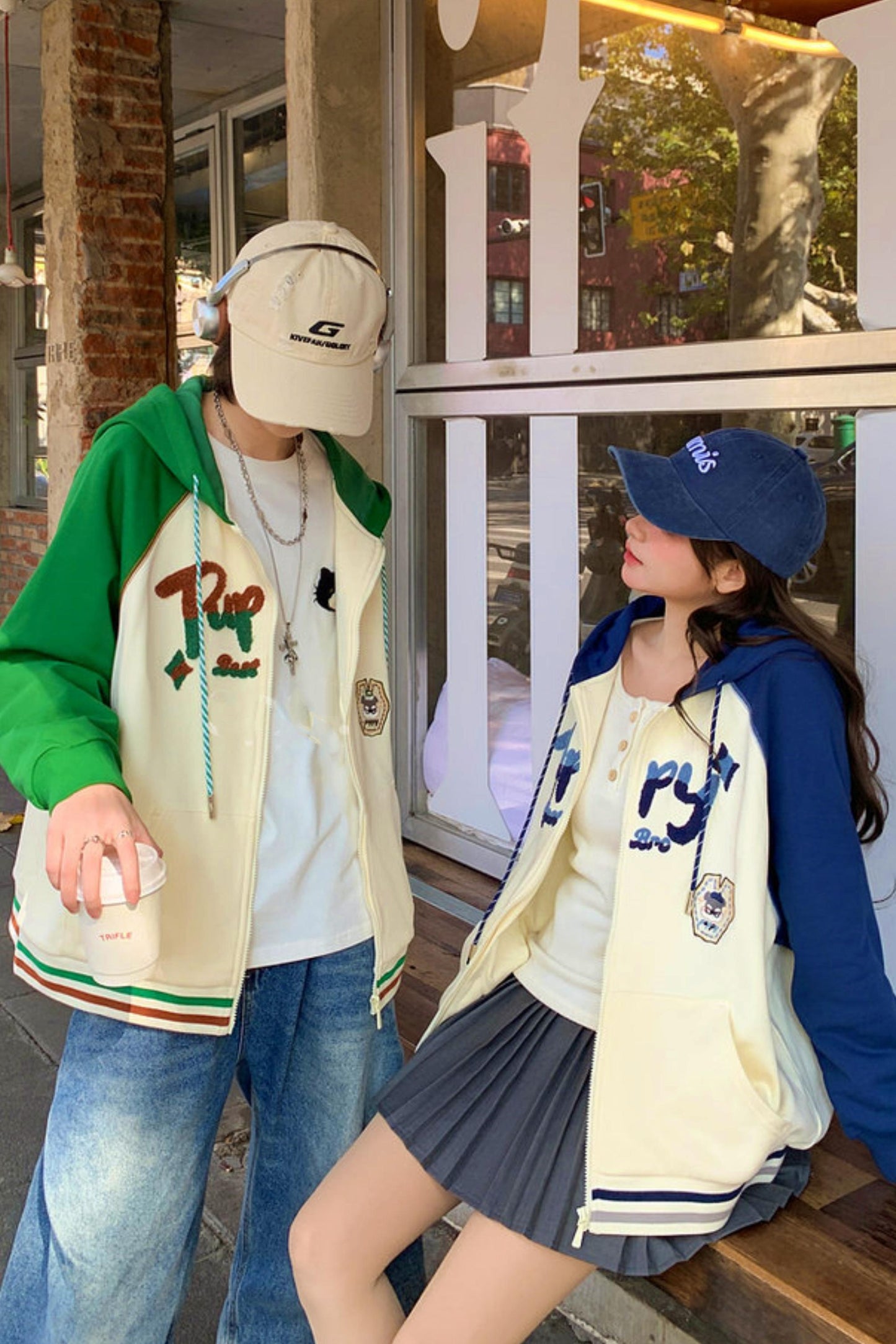 Mori Embroidered Hooded Jacket