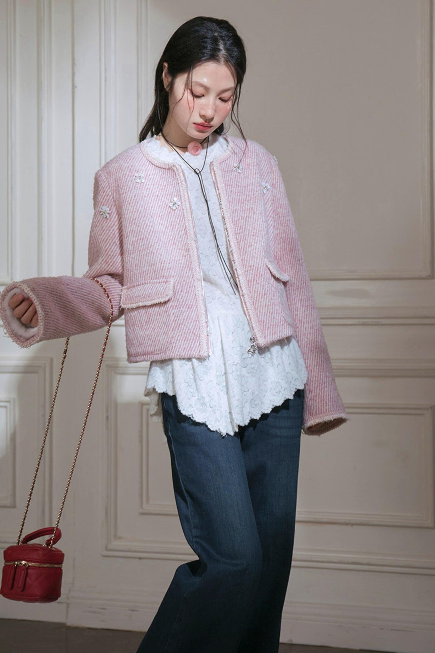 Sweet Tweed Coat + Skirt + Scarf