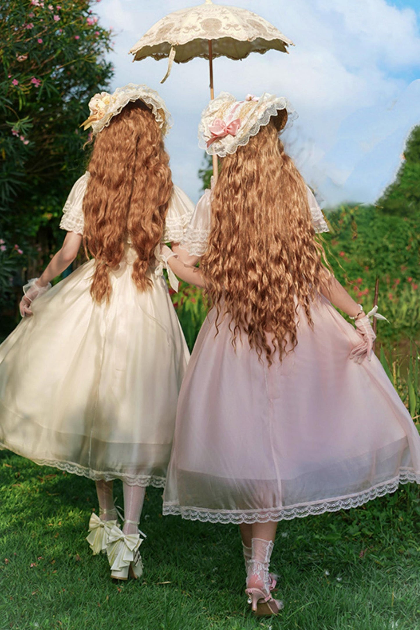 ツインエドワードカラーロリータドレス