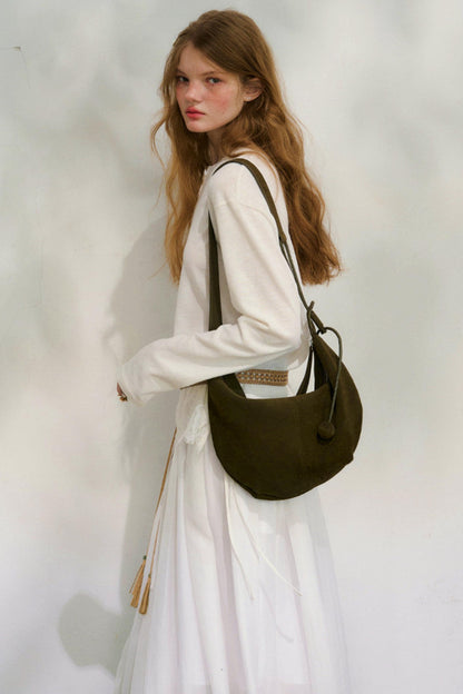 スウェイングシルエットレースブラウス