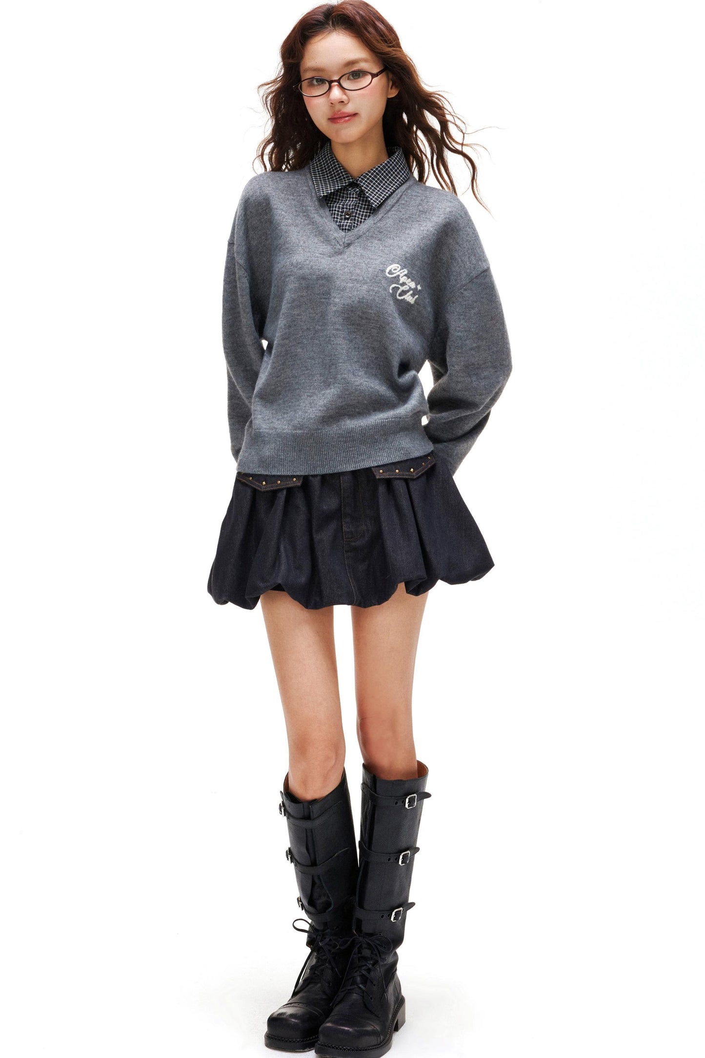 Floral Bad Balloon Skirt