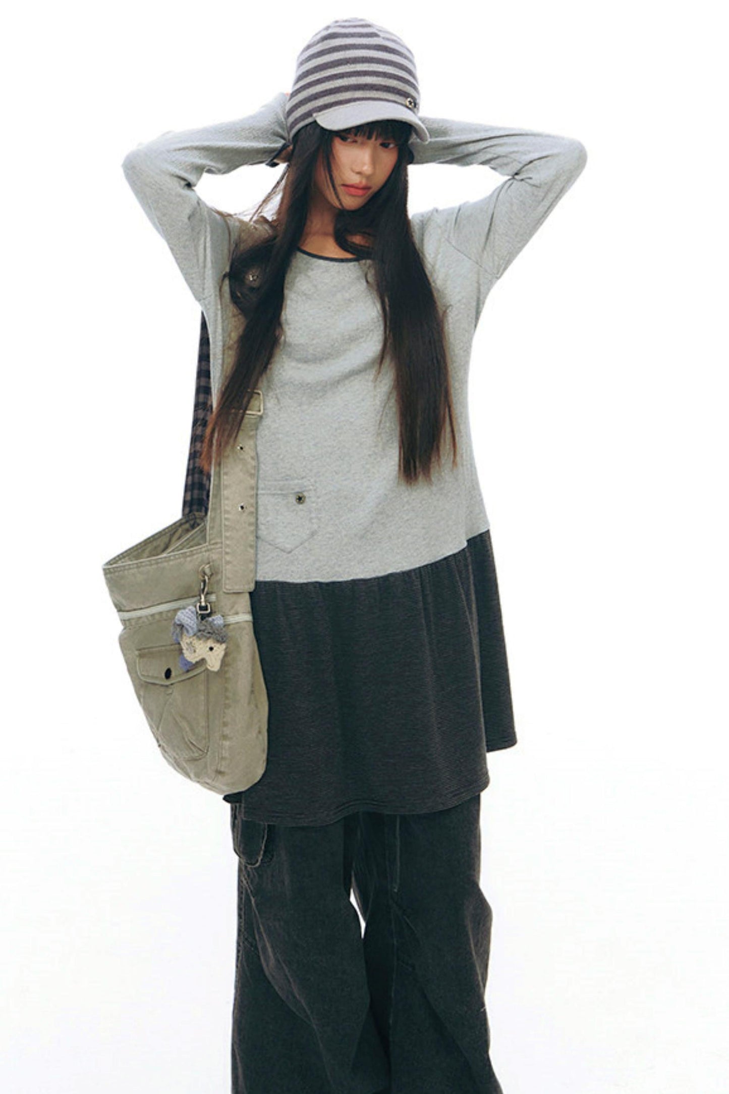 Y2Kロングスリーブワンピース