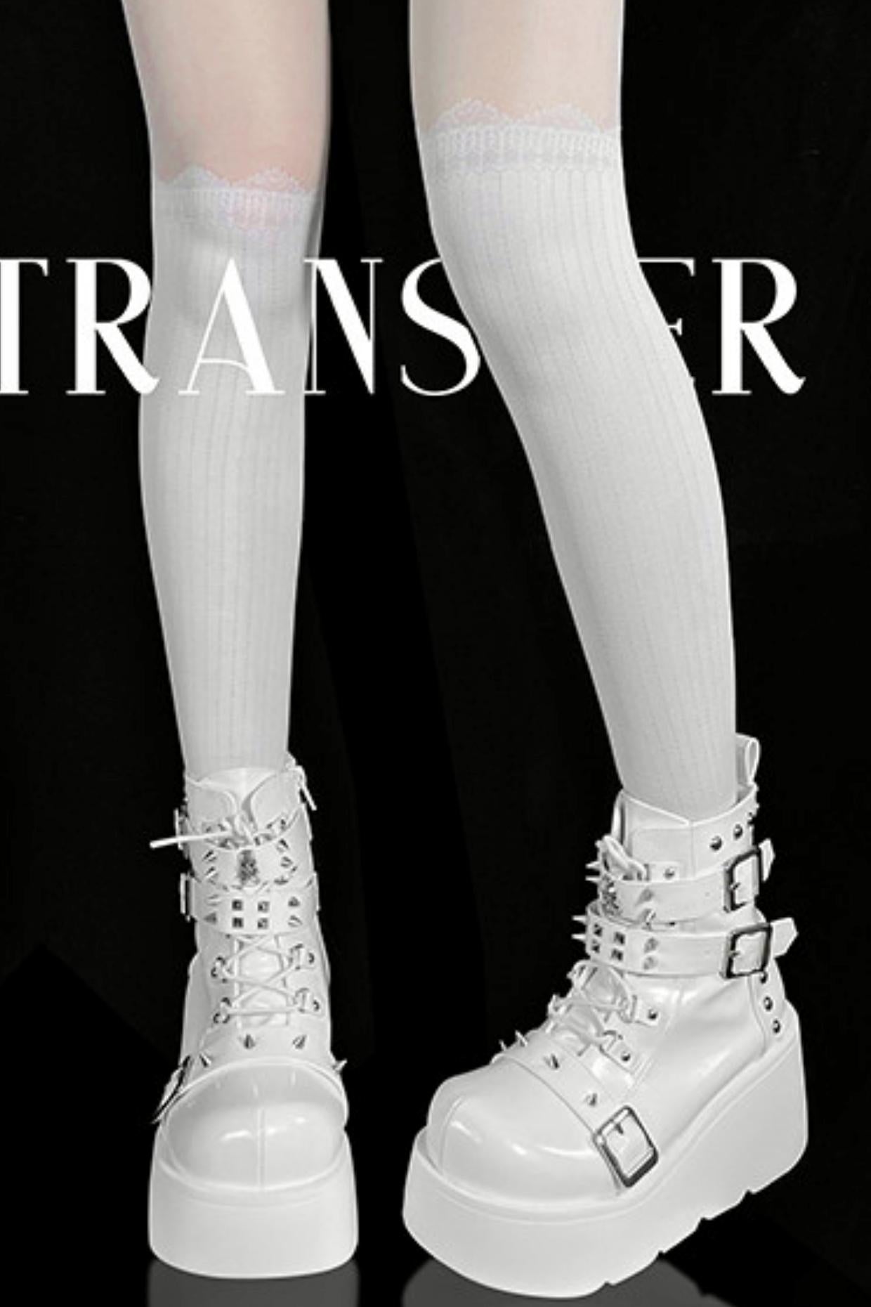 Punk Platform Biker Boots