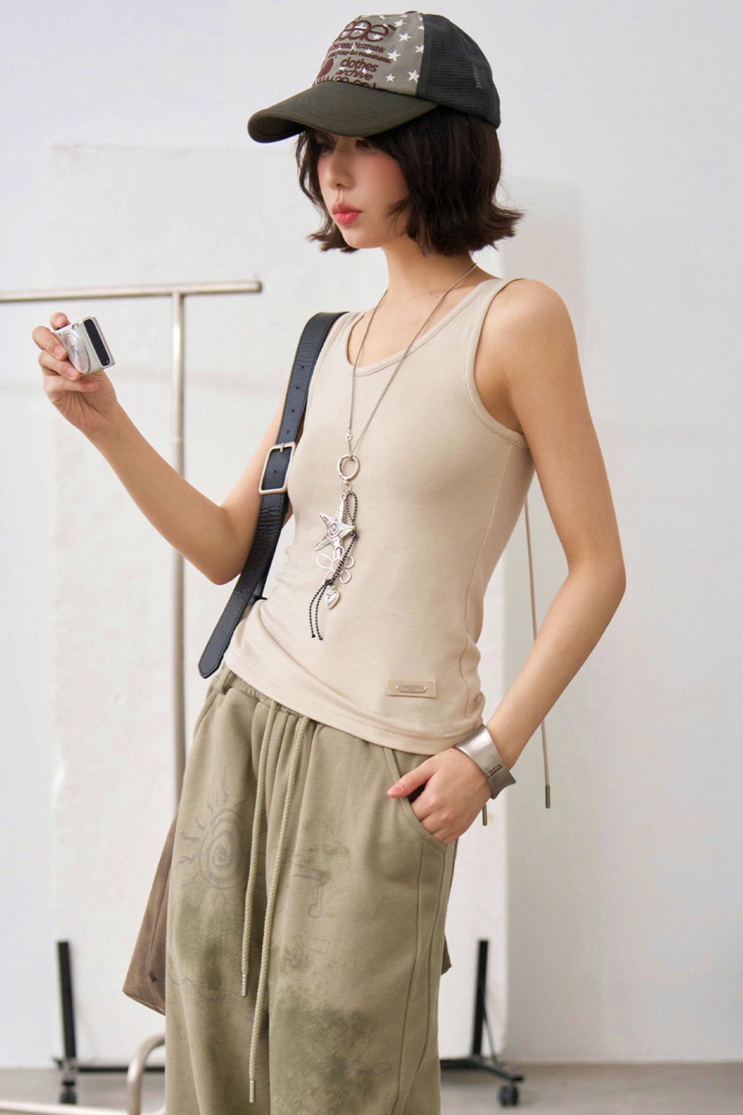 Reverse Slim Fit Tank Top