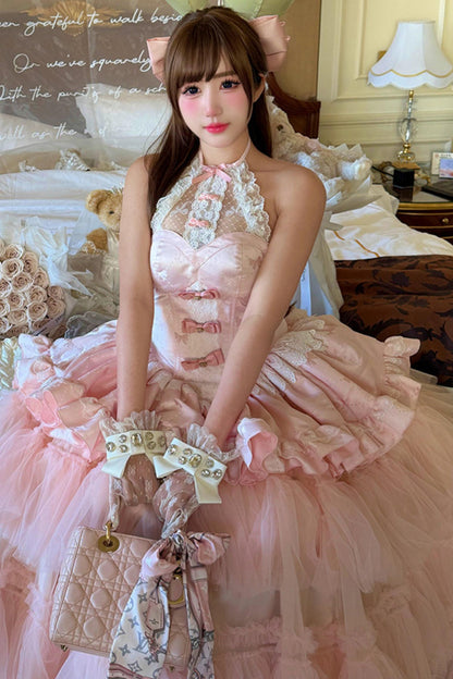 Romantic Pink Princess Dress (Pre-order)