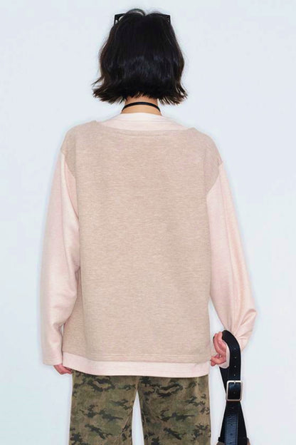 Gravity Patchwork Color Block Top