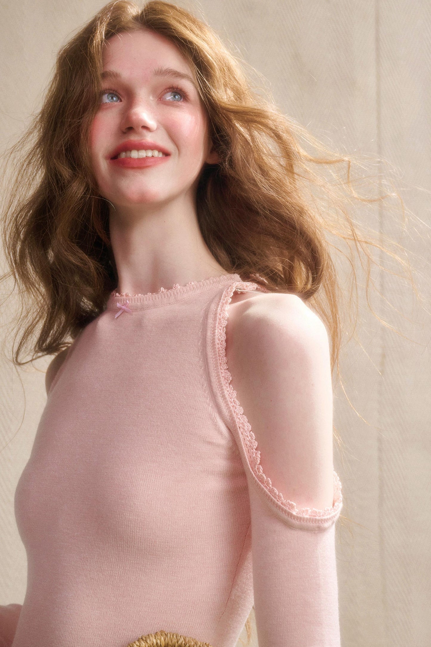 Baby Skin Crochet Lace Top