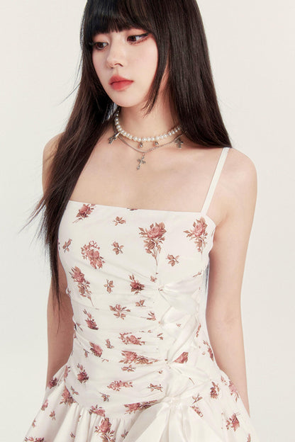 Holiday Flower Silhouette Dress