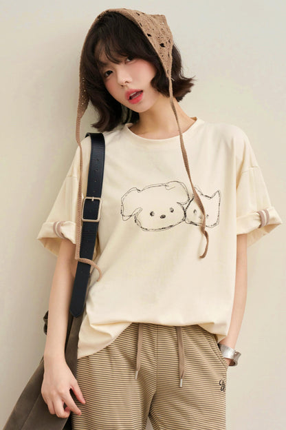 Animal Sweet Loose Top