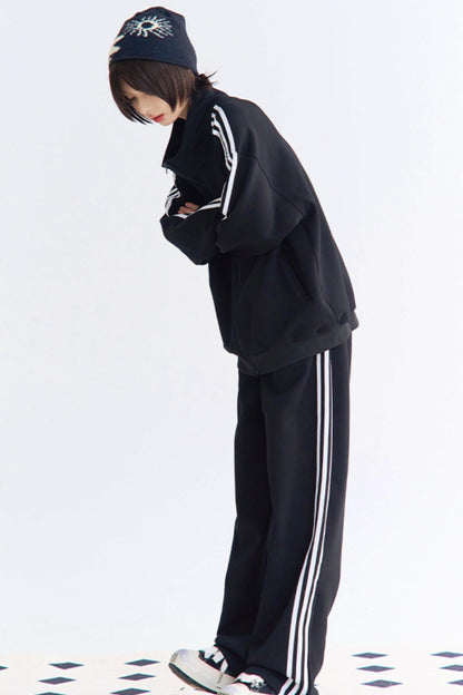 ミュージアムスタイルジップジャケット＋パンツ