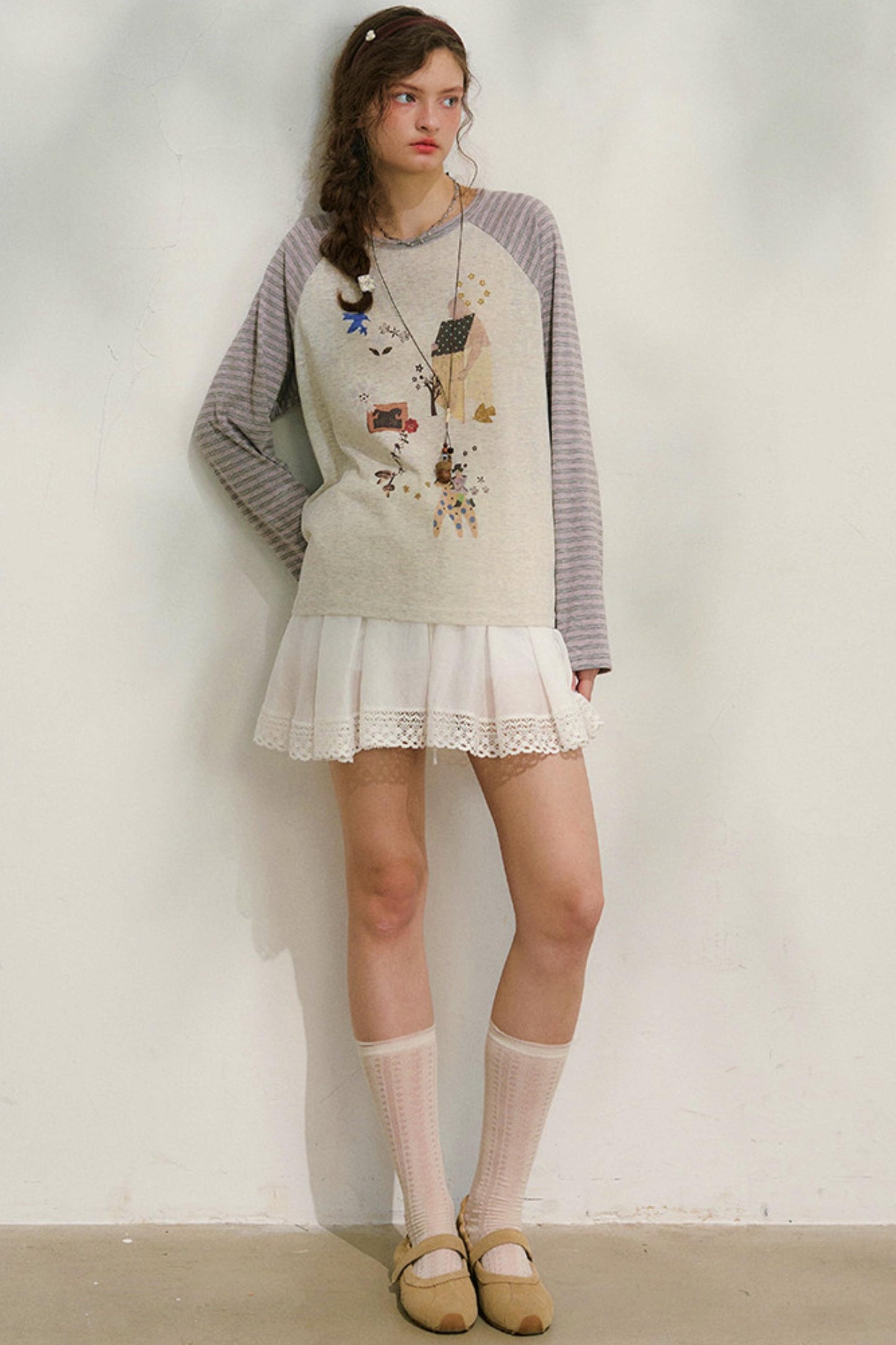 スイートフレンチレーススカート