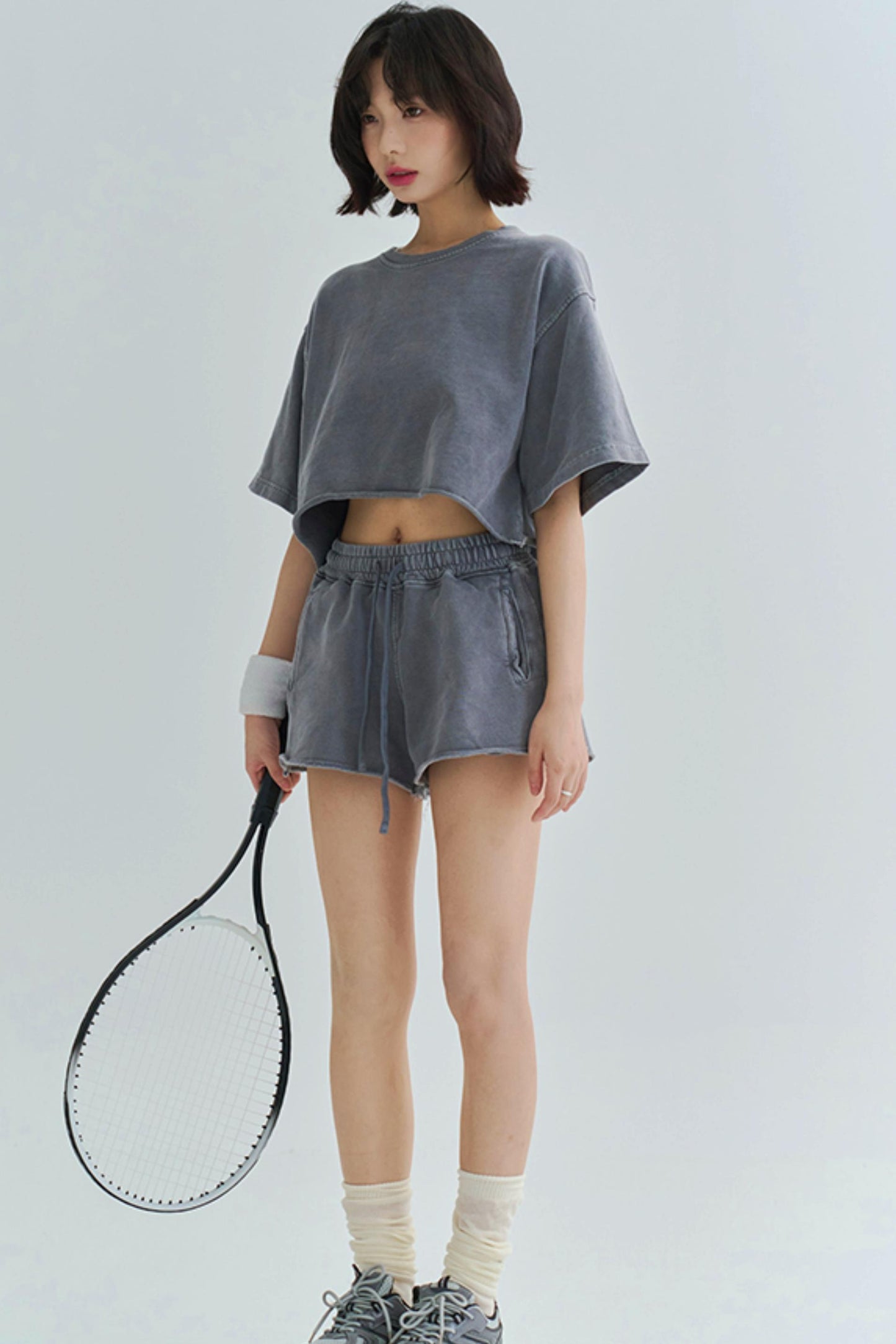 Top de Ocio Lavado + Pantalones Cortos