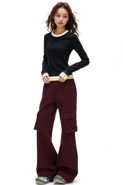 レトロモードカーゴパンツ