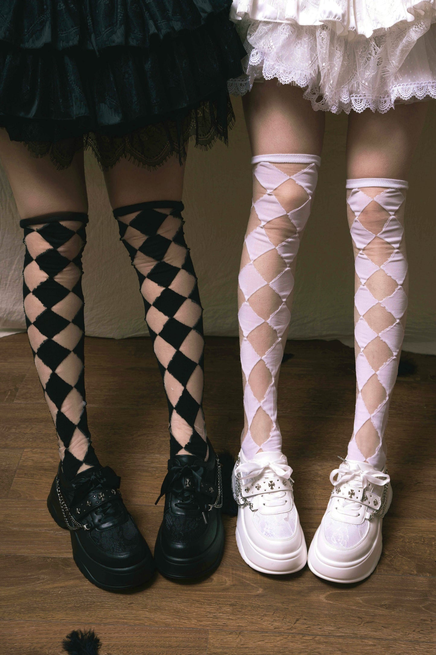 Gothic-Skelett-Jirai-Lolita-Sneaker