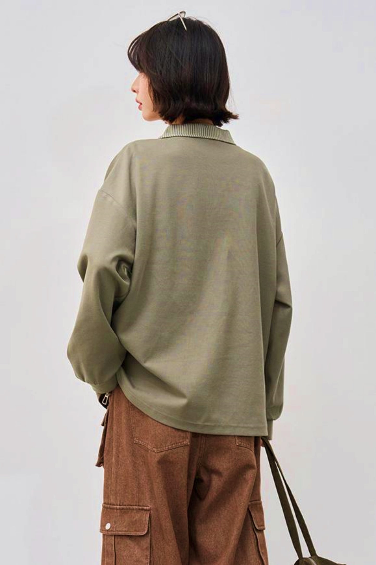 Gravity Lace-Up Polo Top