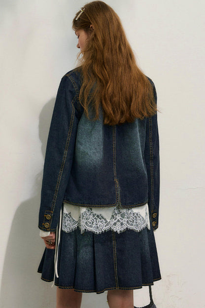 러브 다이어리 데님 재킷 + 스커트