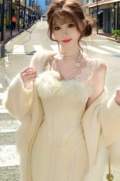 Feather Dream Corset + Somermaid Skirt