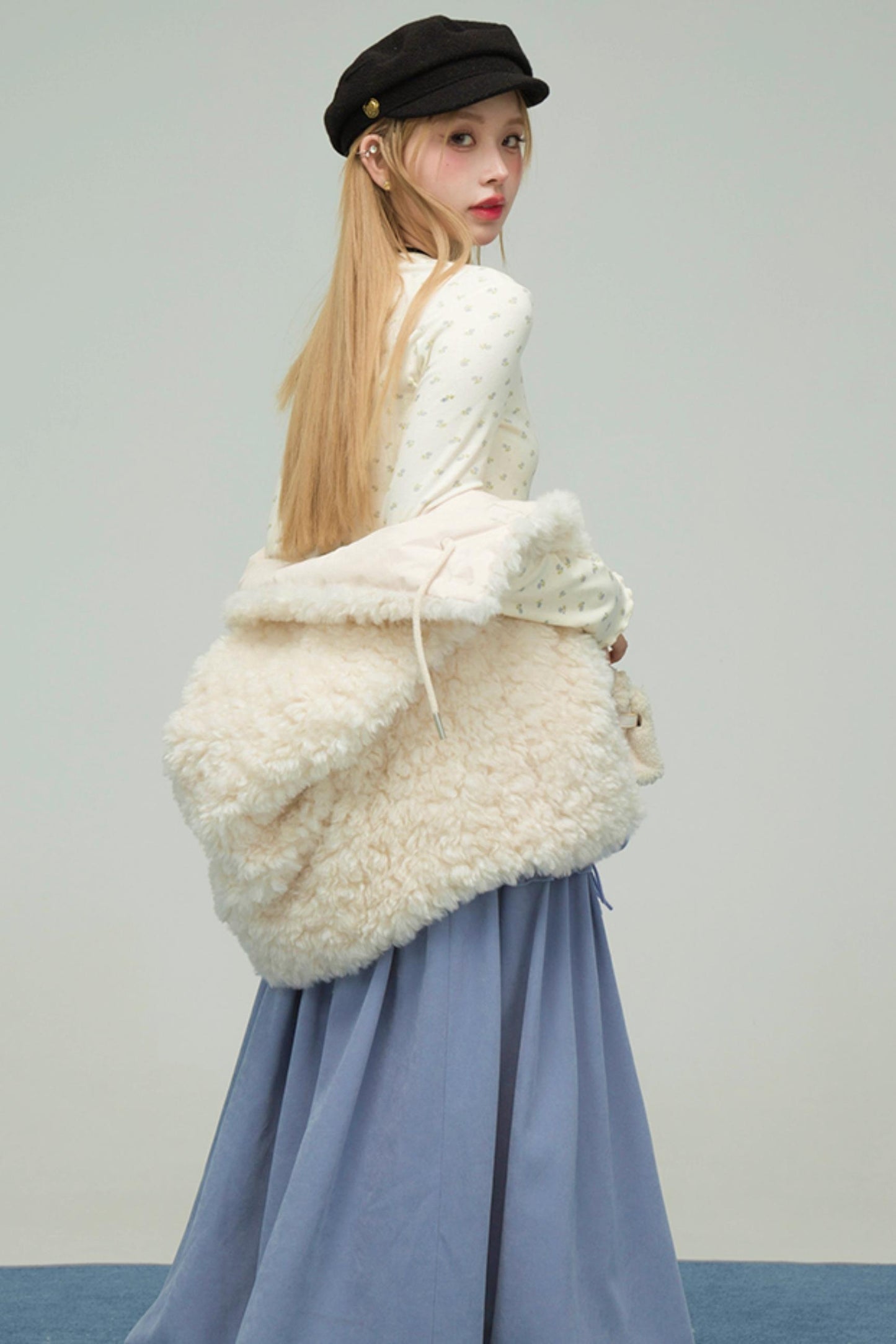 スウィートハートラッフルドバッドスカート