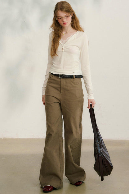 클라우드 씨더 레이스 패치워크 탑