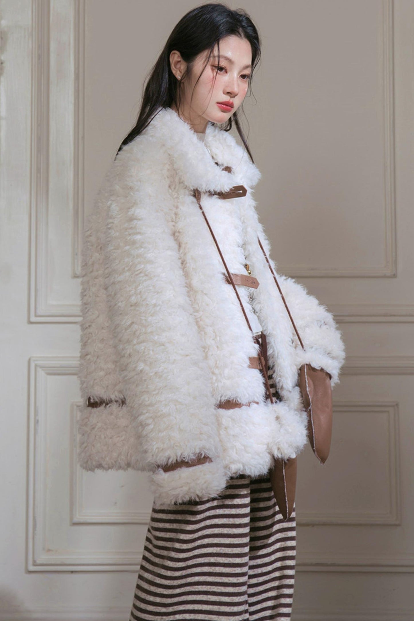 French Poodle Fur Coat