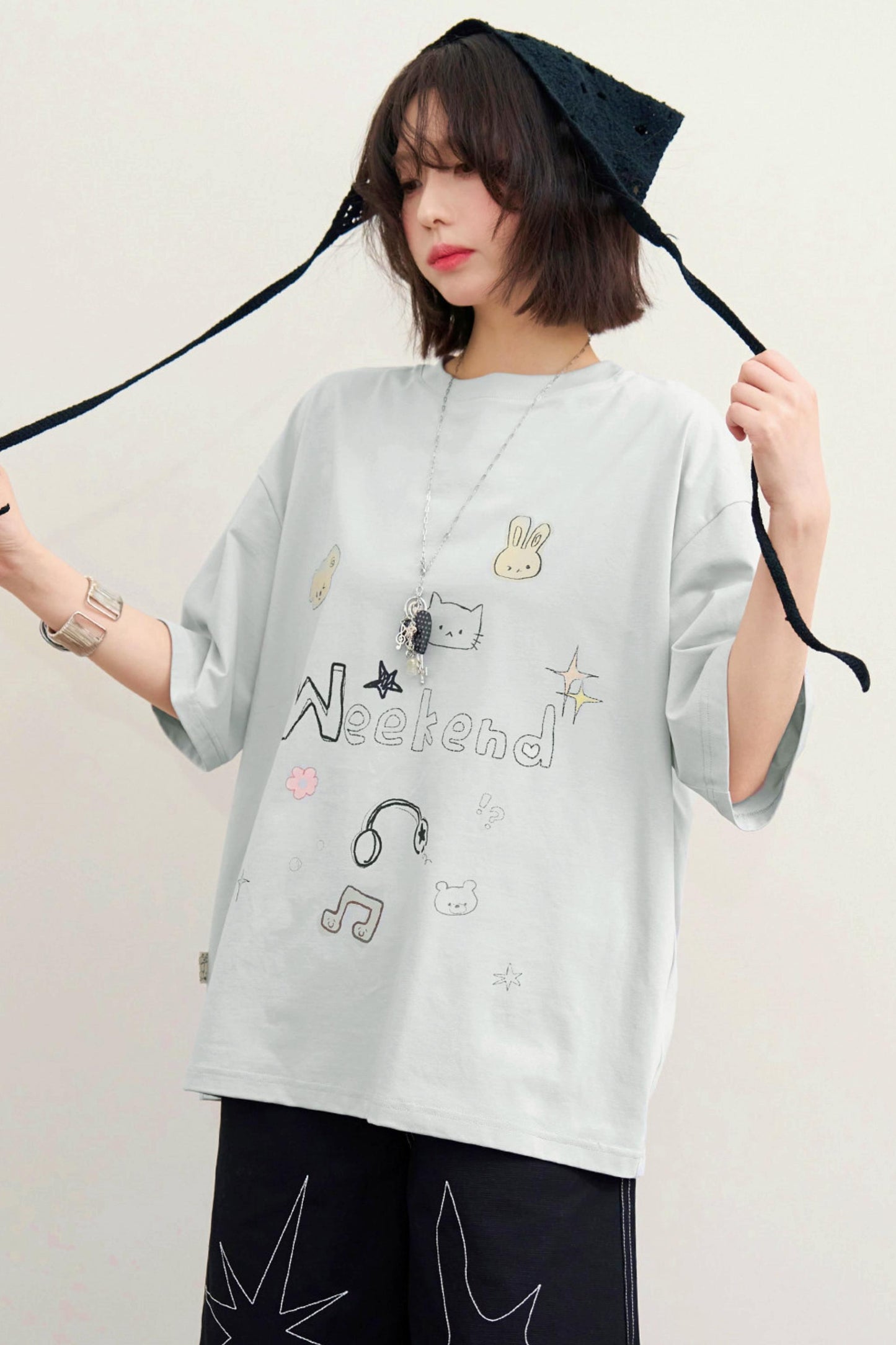Cute Pet Paradise Loose Top