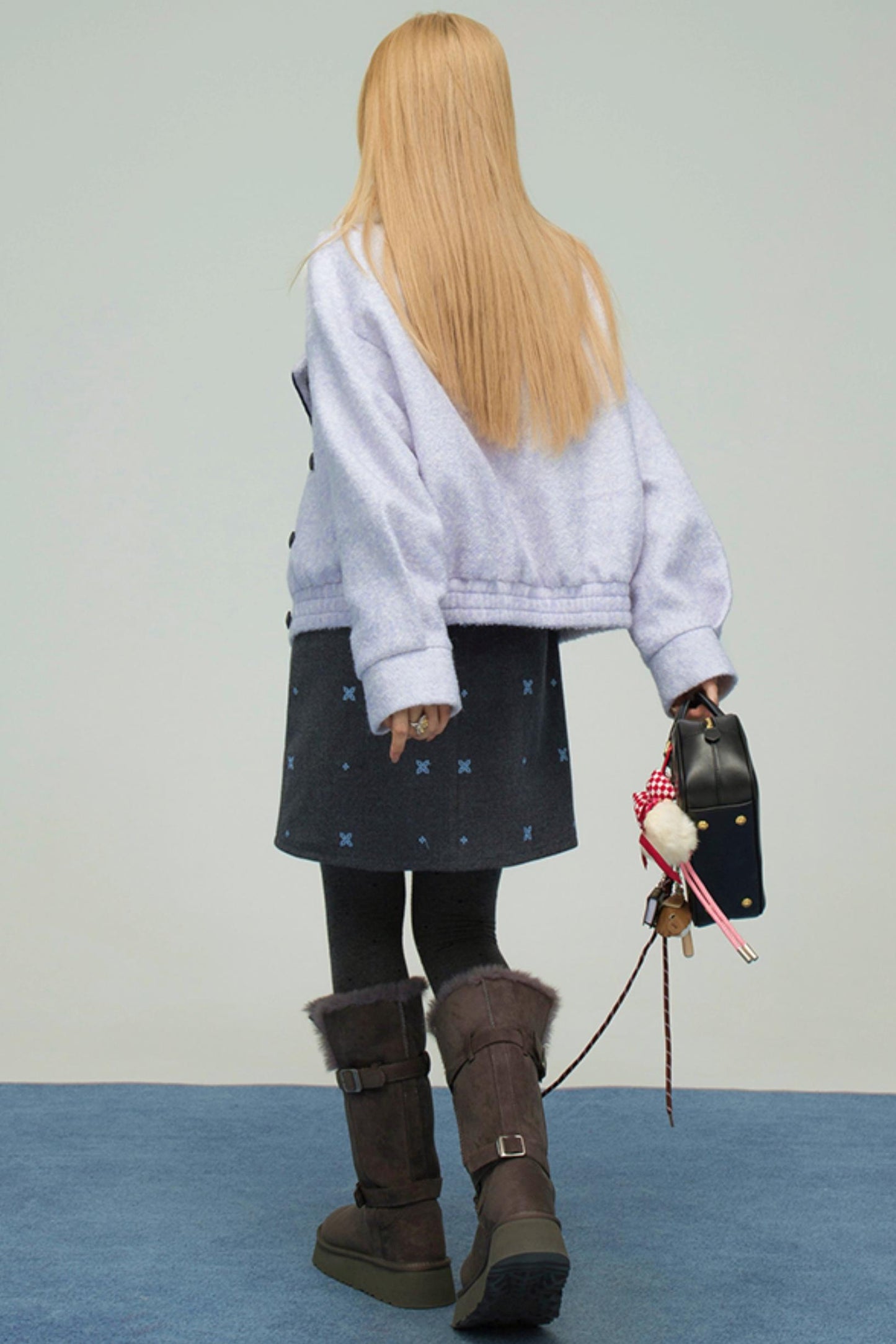 スターブルーエンブロイダードキャミソールドレス