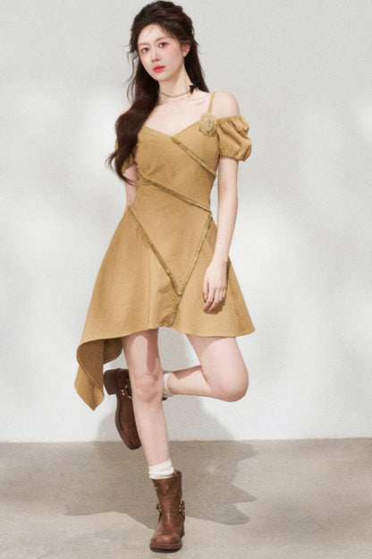 Elegant French Tassel Dress
