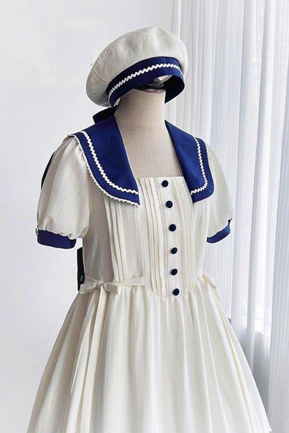 Classic Marine Lolita Dress + Accessories