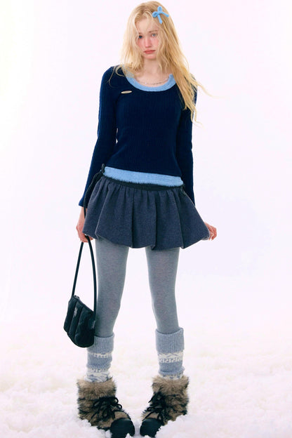 American Retro Slim Tops