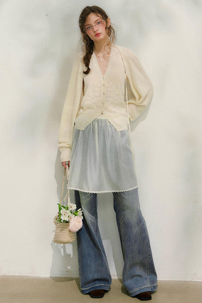 ミストガーデンレースドレス