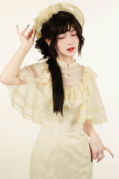 【予約商品】エレガントフィッシュテールロリータドレスセットアップ