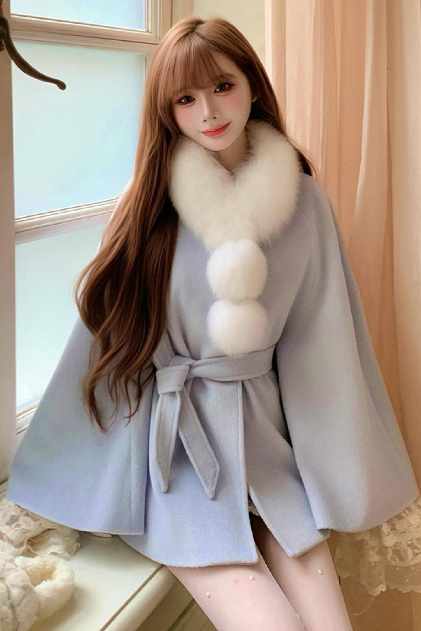 Lace Tight Flare Sleeve Hip Dress