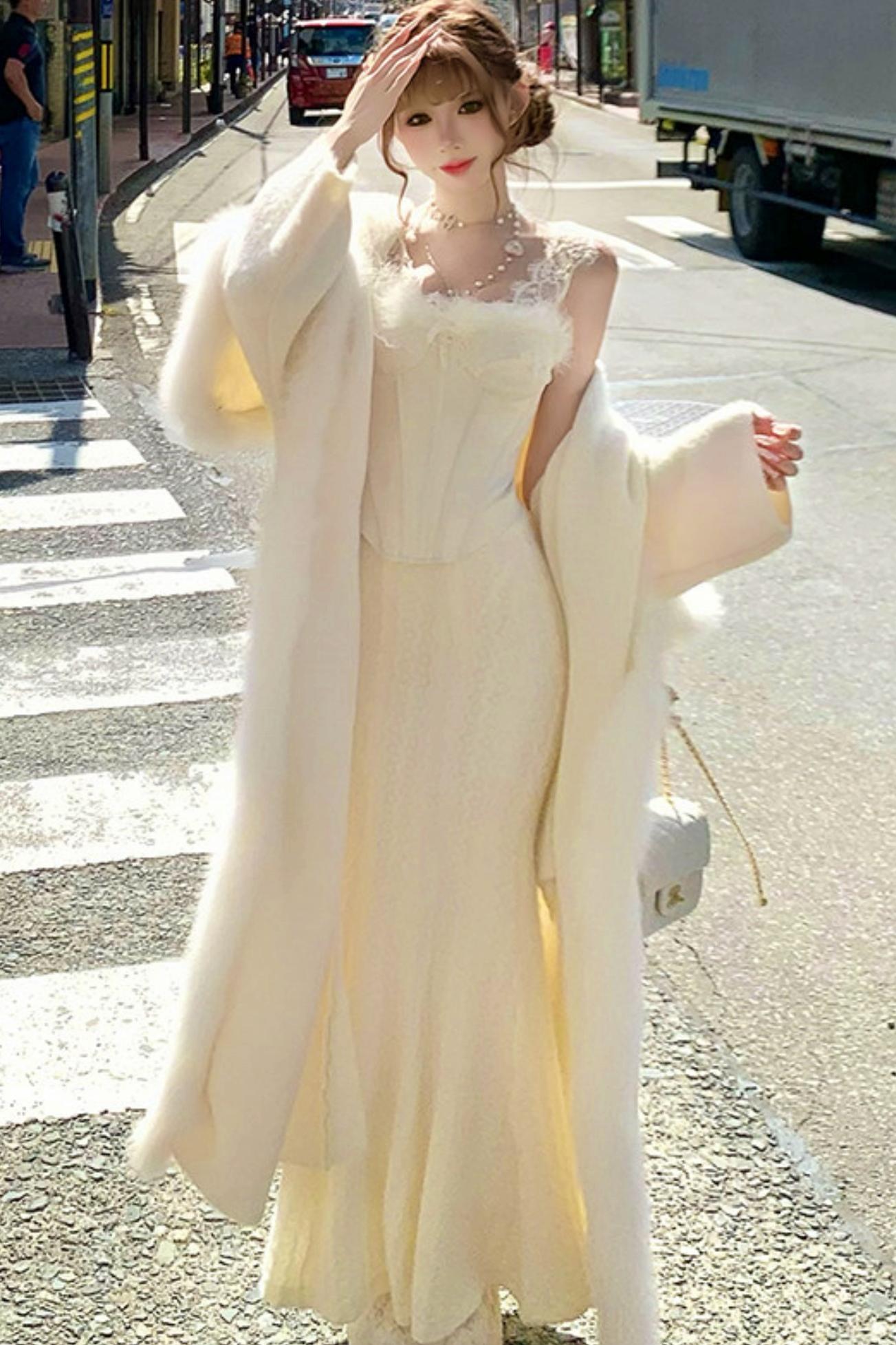 Feather Dream Corset + Somermaid Skirt