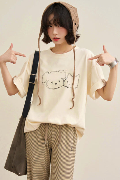 Animal Sweet Loose Top