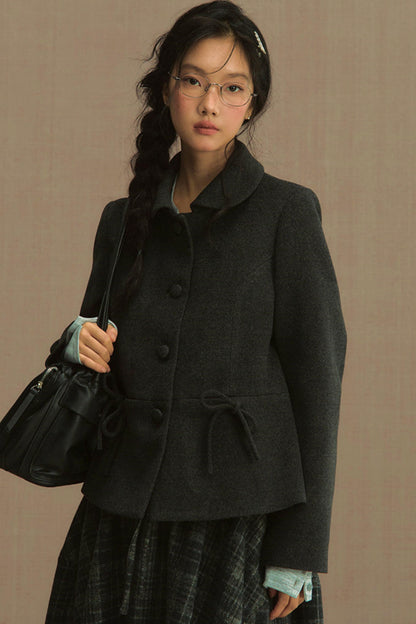 レトロウールンブレザー