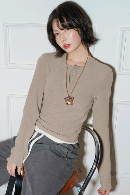 Soft long sleeve tops