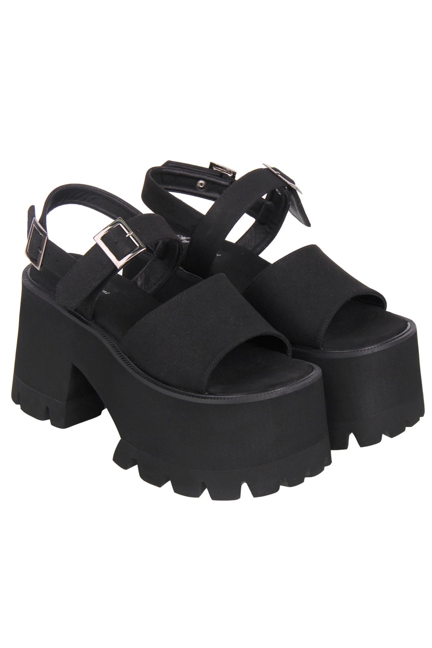 Lolita-Punk-Plateausandalen