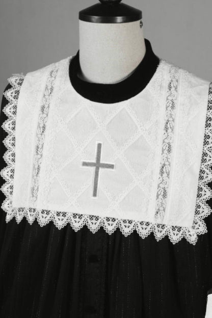 [Vorbestellung] Gothic White Night Kleid + Accessoires